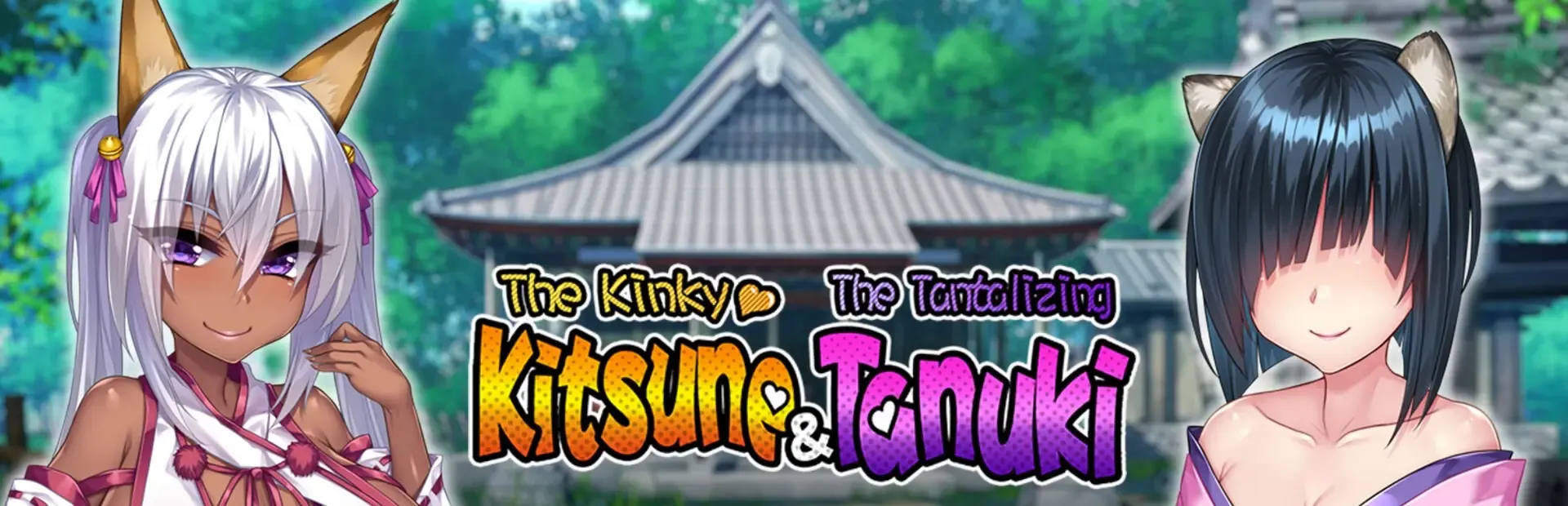 Muchimuchi Dekapai Mara Gui Okitsune-sama & Otanuki-sama to Noukou Koubi Shimakuri Hame Pako Inaka Gurashi. | The Kinky Kitsune and The Tantalizing Tanuki (decensored)